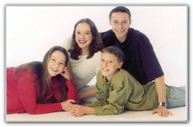 Cousins Carla Alison Richard & Matt late 99